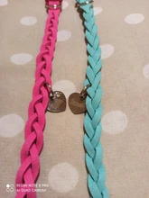 Dog-Collar Engraved Name-Tag Braided Dog Puppy Dogs Small Personalized Free-Bell 