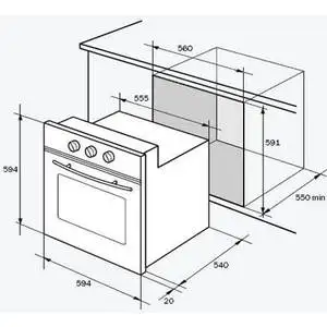 Электрический духовой шкаф DeLonghi CM 6 BA