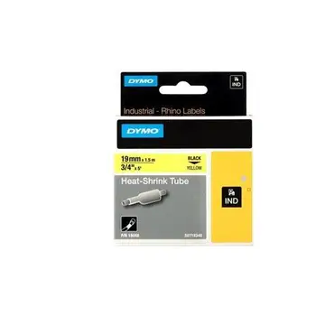 

Dymo19 mm length cables and wires-thermal transfer label-GialloDYMO29.43