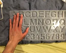 Moldes de resina epoxi de alfabeto inglés de 7 estilos, moldes de fundición de silicona de estilo mixto para DIY, fabricación de joyas, suministros de búsqueda, accesorios