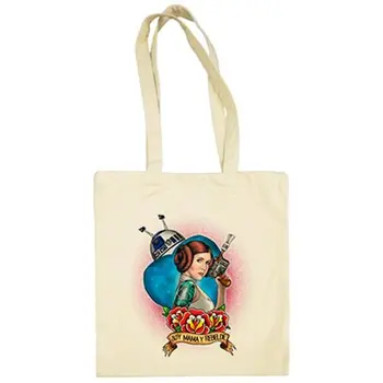 

Cloth bag Star Wars Leia I'm mom and Rebel