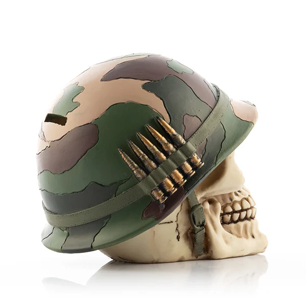 Solider череп копилка