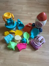 Los niños juguetes de playa 1-17 Uds bebé juego de playa conjunto niños Set de caja de arena de verano juego de arena de agua juego de playa carro