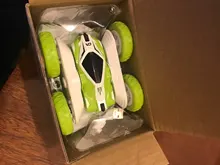 Sinovan Hugine RC coche 2,4G 4CH truco deriva deformación Buggy coche de Control remoto de coche 360 grados Flip niños Robot coches RC de juguete