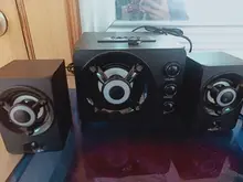 Altavoces de combinación para ordenador barra de sonido envolvente para PC y TV 2021 LED AUX USB con cable inalámbrico Bluetooth sistema de Audio para cine en casa altavoces bluetooth parlante altavoz home theater