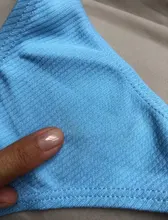 Microbikini brasileño con tanga de mujer, traje de baño liso blanco y negro con tanga y copa pequeña, bikinis sexis de talle alto para playa y piscina de mujer