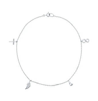 

Silver Bracelet with cubic zirconia sunlight sample 925