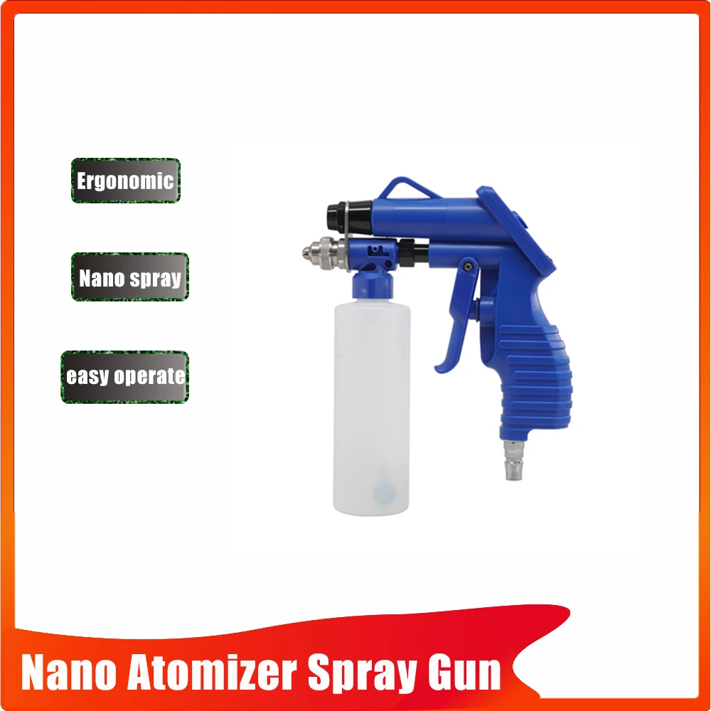 

atomizer Handheld Nano fog Gun Mist Spray House Cleaning Jet Sprayer fog Machine Ergnomic Streamline Design Conveniet