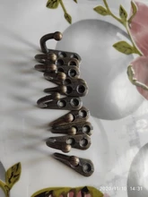 Hooks Towel-Hanger Coat Wall-Hook-Rack Bedroom Antique Vintage for Hat Bag 10pcs Zinc-Alloy-Door