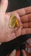 Lures Pike Bait Fishing-Lure Treble-Hooks 15g Spoon Metal Arttificial-Bass 