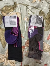 Ski-Socks Cycling Snowboard Skiing Sports Women High-Elastic Cotton Thick Moisture-Absorption