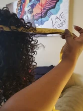 Pelucas de cabello humano con cierre Frontal para mujer, postizo de encaje de 5x5 con ondas profundas brasileñas de 30 pulgadas, color Natural con agua rizada