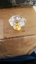Crystal Knobs Furniture-Accessory Pull-Handle Cabinet-Knob Drawer Cupboard No-Screws
