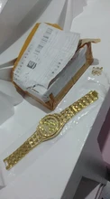 Reloj de oro y diamante para hombre, de cuarzo cuadrado, resistente al agua, Masculino