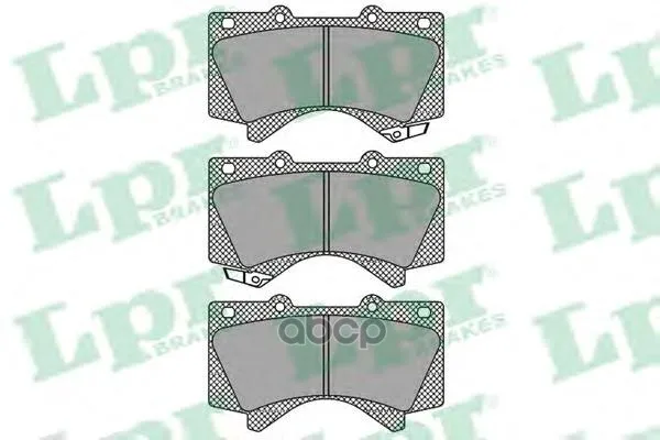 Колодки Тормозные Toyota Land Cruiser J200 4.5d/4.7 07-/Lexus Lx570 08- Передние Lpr 05p1418 Lpr арт. 05P1418