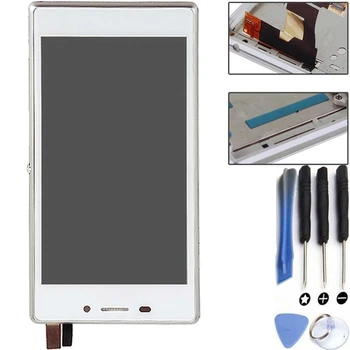 

Display For Sony Xperia M2 | Color White | With Frame |