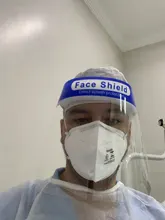 Mascarilla protectora transparente, anti saliva, a prueba de salpicaduras, protector de ojos, visera protectora