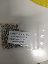 NINDEJIN 100 Uds PWA con cabeza redonda con arandela de estrella de tornillo de rosca M1.7 M2 M2.3 M2.6 M3 M4 de acero al carbono tornillo Phillips