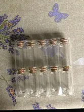 Clear Vials Glass-Bottles Cork Gifts Empty Wedding Small Home-Decoration for Holiday