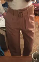 Pantalones ceñidos informales para mujer, pantalón de negocios, elegante, con cremallera falsa, retro, colores lisos, P575