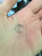 Earring Eyebrow Belly Piercing Nose Helix Captive Ear-Septum Surgical-Steel Cartilage