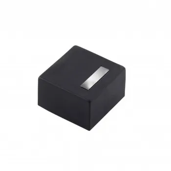 

Box with 10 door stops adhesive and screw brand REI, made of aluminum, with polished chrome finish and form