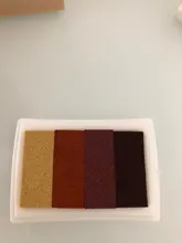 InkPad 23 colores lindo a la moda a base de aceite para manualidades DIY sellos de goma para almohadilla de tinta tela papel de madera regalo de boda huella dactilar