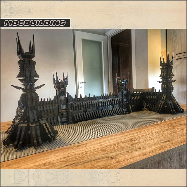 Famous Film UCS The Black Gate of Mordor Large Model Moc Building Blocks DIY Assembly Bricks Toys Ultimate Collector Series 2