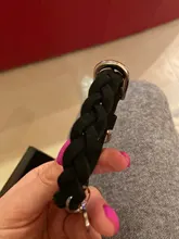 Dog-Collar Engraved Name-Tag Braided Dog Puppy Dogs Small Personalized Free-Bell 