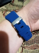 20mm/22mm correa de reloj para Samsung Galaxy reloj de 3 45mm/42mm/activo-2 de S3 frontera pulsera de silicona Huawei GT/2/2e Correa 46 mm