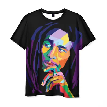 

Men's T-shirt 3D Bob Marley