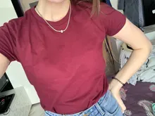 Women's T-Shirts Short-Sleeves Tops Woman Solid-Color 100%Cotton Brand-New for Female