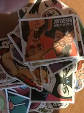 VANMAXX 50 Uds chicas pegatinas de grafiti calcomanía de vinilo a prueba de agua para casco para portátil equipaje de bicicleta