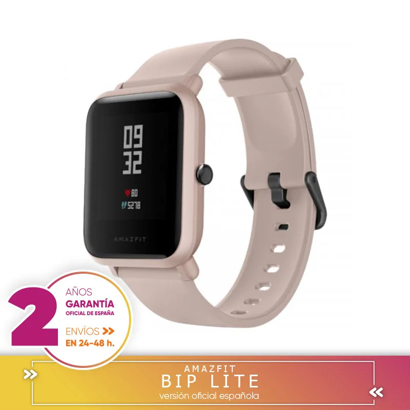 Xiaomi Huami Amazfit Bip Lite Smartwatch 3ATM Resistente al agua 45 días en espera 1,28 pulgadas Pantalla táctil Bluetooth 4,1