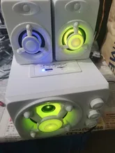 Altavoces de combinación para ordenador barra de sonido envolvente para PC y TV 2021 LED AUX USB con cable inalámbrico Bluetooth sistema de Audio para cine en casa altavoces bluetooth parlante altavoz home theater