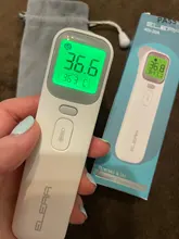 ELERA-termómetro infrarrojo Digital LCD para bebés, medidor de temperatura corporal sin contacto para la frente, oreja, niños y adultos