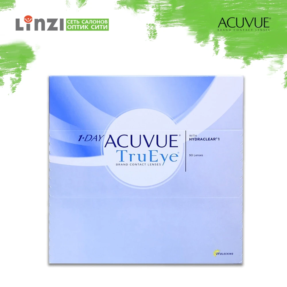 Контактные линзы 1-Day Acuvue TruEye (90 шт) R: 8.5 | Красота и здоровье