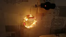 Christmas-Light Timer Decoration Led-String Copper-Wire-Garland Remote-Control Waterproof