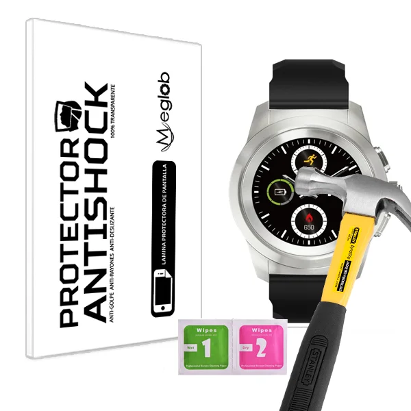 Protector de pantalla antigolpes antiarañazos, compatible con MyKronoz ZeTime Premium Petite