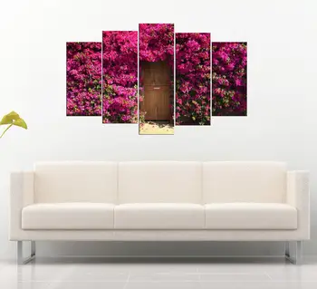 

Flowering Door 5 Piece Mdf Table