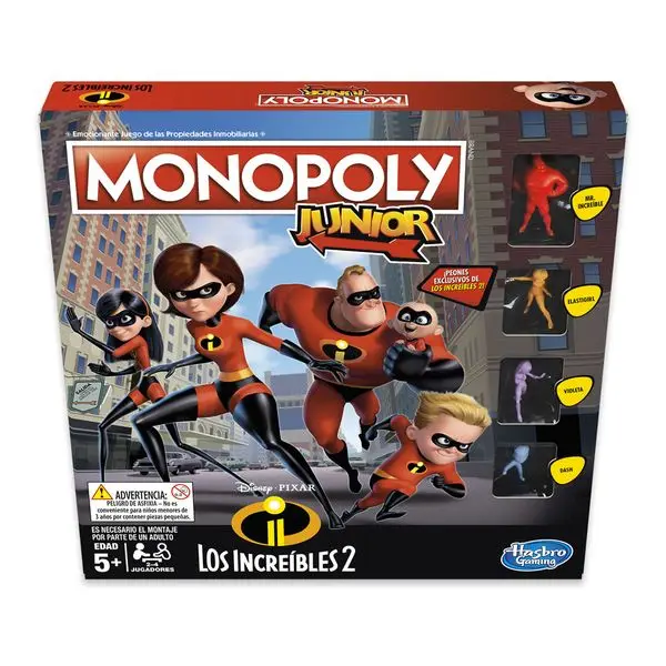 Суперсемейка Junior Monopoly Hasbro