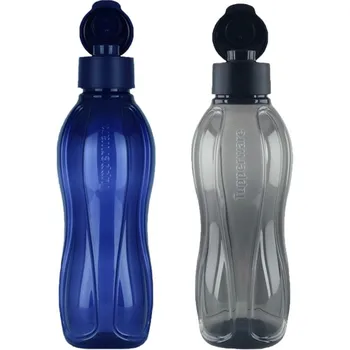 

Tupperware Eco Bottle 1 Liter Navy Blue and 1 Liter Black