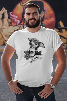 

Angemiel Wear Espresso White Men 'S Cotton Big Size T-Shirt