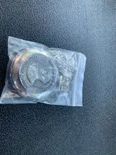 Reloj de bolsillo de cuarzo para hombres y mujeres, cadena colgante de plata, relojes para regalo, Retrato del líder de Rusia