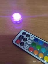 Vase-Bowl Submersible Light Party-Decoration Night-Lamp Battery-Operated Remote-Controlled