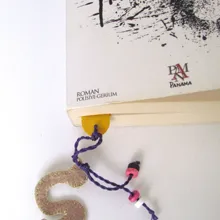 Pafuli ручной работы войлочный светильник для книг коричневый-S