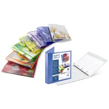 

Wallet customizable Myto you 4 rings Dia 30 mm size A4 BluSEI ROTA3.77