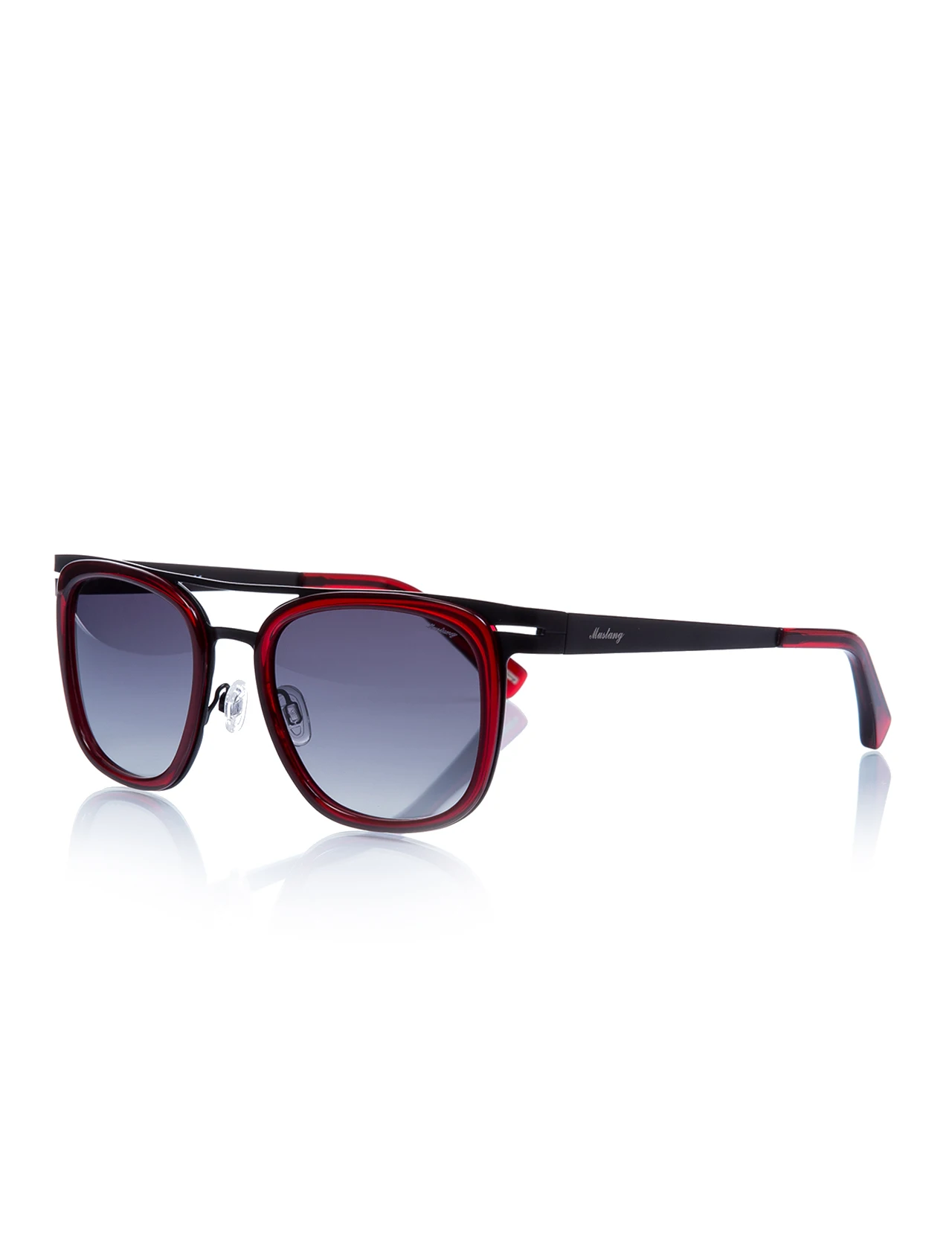 

Unisex sunglasses mu 1526 03 bone Burgundy organic square square 55-20-145 mustang