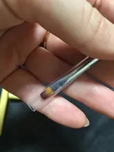 Full Beauty 1 Uds tamaño doble cepillo de uñas de construcción rápida pluma arte clavo cepillos paleta de Color manicura accesorios CH064