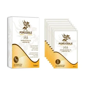 

Porcodile Glide Massage Gel and Lubricant Gel Plain 7x5 Ml